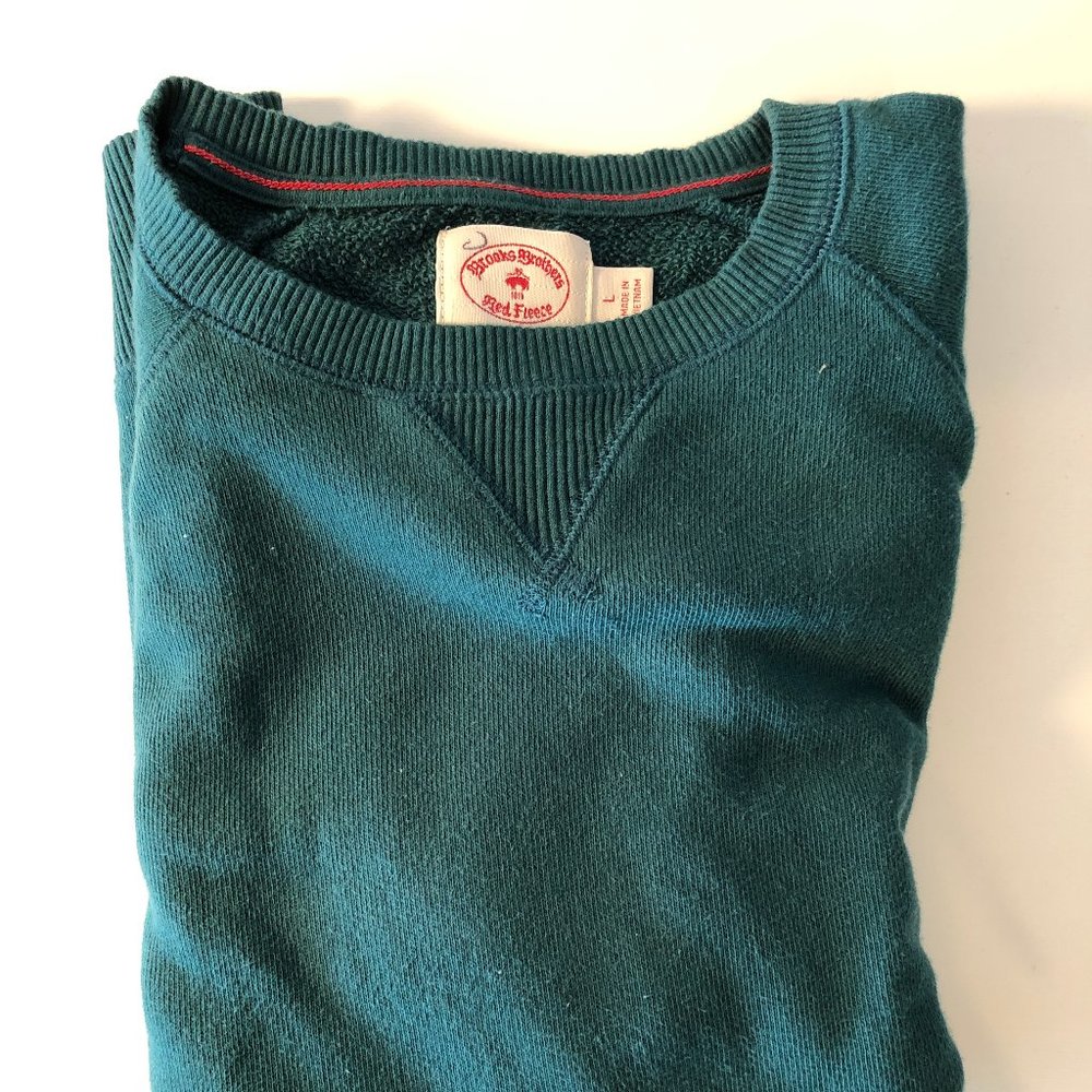 Mens Brooks Brothers Sweater Knit Tee - Large